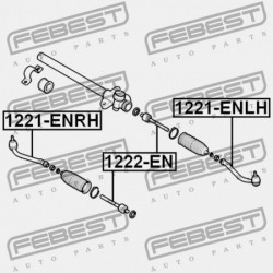 KORMÁNYRÚDVÉG JOBBRA HYUNDAI I30/I30CW 07 (2007-) EUR 56820-2H090