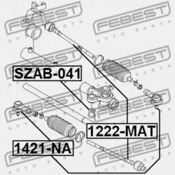 KORMÁNYRÚDVÉG SSANG YONG ÚJ ACTYON (KORANDO C) 2010-2013 4650034001