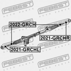 JOBB NYAKRÚDVÉG JEEP GRAND CHEROKEE III 2004-2010 05143556AC