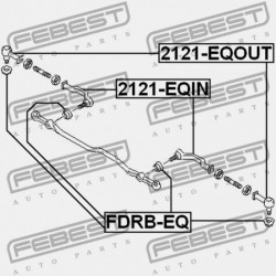 KÜLSŐ NYAKRÚDVÉG FORD RANGER EQ 2002-2007 EU 3669093