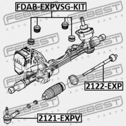 NYAKRÚDVÉG FORD EXPLORER KÁD 2011-2013 KANNA BB5Z-3A130-B