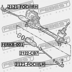 KORMÁNYRÚDVÉG JOBBRA FORD FOCUS CB8 2011- EU 1714576