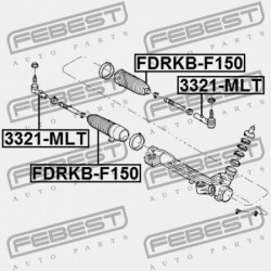 ÖSSZEKÖTŐ RÚDVÉG FORD F SOROZAT F150 2004-2014 KANNA 4L3Z-3A130C-A