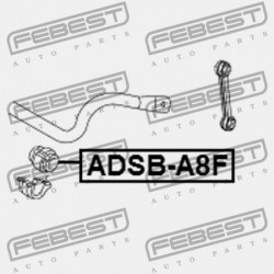ELSŐ STABILIZÁTOR PERSELY AUDI Q5 2009- MEX 8K0411327C