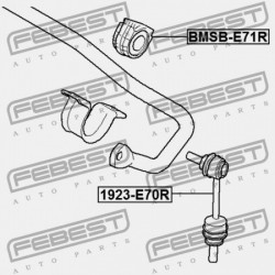 HÁTSÓ STABILIZÁTOR PERSELY BMW X5 E70 2006-2013 ECE 33556772082