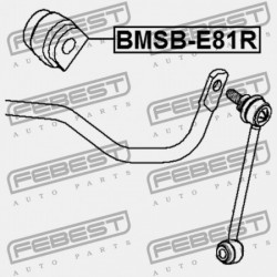 HÁTSÓ STABILIZÁTOR PERSELY BMW 3 E90 2004-2008 ECE 33556761002