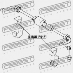 ELSŐ STABILIZÁTOR PERSELY BMW 5 E60 2001-2009 ECE 37126761022