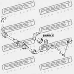 ELSŐ STABILIZÁTOR PERSELY BMW X5 E70 2006-2013 ECE 37116771932