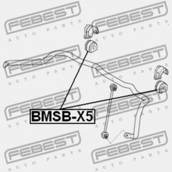 ELSŐ STABILIZÁTOR PERSELY BMW X5 E53 1999-2006 ECE 31351097021