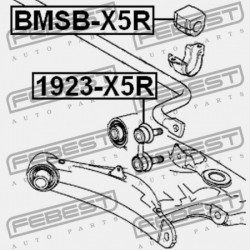 HÁTSÓ STABILIZÁTOR PERSELY BMW X5 E53 1999-2006 ECE 33551096893