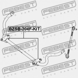 ELSŐ STABILIZÁTOR PERSELY (KÉSZLET) MERCEDES BENZ C-OSZTÁLY 204 2006-2014 A2043232065