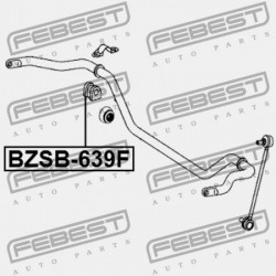 ELSŐ STABILIZÁTOR PERSELY MERCEDES BENZ VITO/VIANO 639 2003-2014 A6393231985
