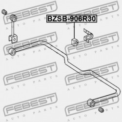 HÁTSÓ STABILIZÁTOR PERSELY MERCEDES BENZ SPRINTER 906 2005-2013 A9043260981