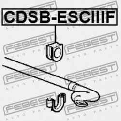 ELSŐ STABILIZÁTOR PERSELY CADILLAC ESCALADE (4WD) 1997- EU 15124516