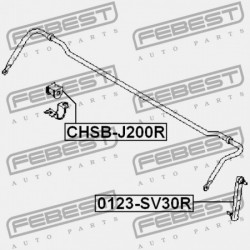HÁTSÓ STABILIZÁTOR PERSELY CHEVROLET OPTRA 2004-2007 CAN 96474042