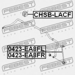 ELSŐ STABILIZÁTOR PERSELY CHEVROLET OPTRA 2004-2007 CAN 96474040