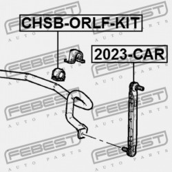 ELSŐ STABILIZÁTOR PERSELY (KÉSZLET) CHEVROLET ORLANDO 2011- EU 13351249