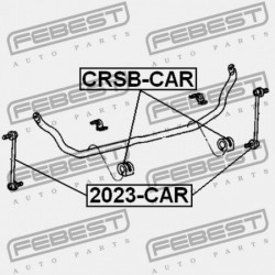 ELSŐ STABILIZÁTOR PERSELY CHRYSLER VOYAGER IV 2001-2007 04743024AE