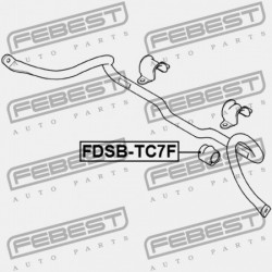 ELSŐ STABILIZÁTOR PERSELY FORD FOCUS CDH (USA) 2012-2013 MEX 4419559