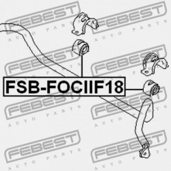 ELSŐ STABILIZÁTOR PERSELY FORD FOCUS CB4 2008-2011 EU 1348231