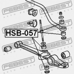 AZ ELSŐ STABIL RÚD PERSELYE. HONDA CIVIC CRX ED9 1988-1991 EU 52316-692-010