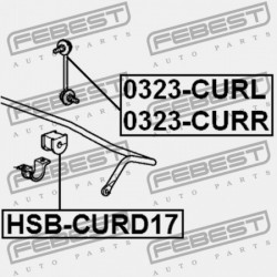 HÁTSÓ STABILIZÁTOR PERSELY HONDA ACCORD CU2 2009-2012 EU 52306-TL2-A02