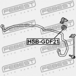 HONDA FIT ALMAS GD1 2002-2008 JP ELSŐ STABILIZÁTOR PERSELY HONDA FIT ALMAS GD1 2002-2008 JP 51306-SAA-E02