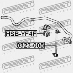 HONDA PILOT YF4 2009-2014 GN ELSŐ STABILIZÁTOR PERSELY HONDA PILOT YF4 2009-2014 GN 51306-SZA-A02