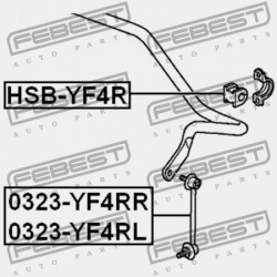 HÁTSÓ STABILIZÁTOR PERSELY HONDA PILOT YF4 2009-2014 GN 52306-SZA-A01