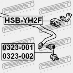 ELSŐ STABILIZÁTOR PERSELY HONDA ELEMENT YH1 2003-2006 US 51306-SCV-000
