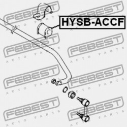 ELSŐ STABILIZÁTOR PERSELY HYUNDAI ACCENT 00 (1999-) GEN 54813-25000