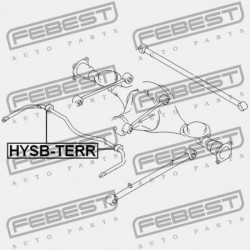 HÁTSÓ STABILIZÁTOR PERSELY HYUNDAI TERRACAN (2001-) GEN 55816-H1000