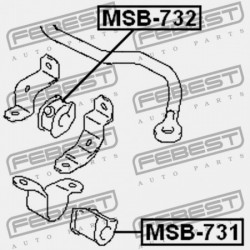 ELSŐ STABILIZÁTOR PERSELY KIVONT MB672225
