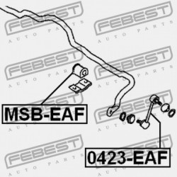 ELSŐ STABILIZÁTOR PERSELY MITSUBISHI LEGNUM EA,EC 1996.06-2002.08 JPN MR244116