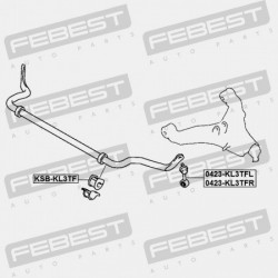 ELSŐ STABILIZÁTOR PERSELY MITSUBISHI L200 TRITON KJ3T/KK3T/K11T/KL3T 2015- 4056A219