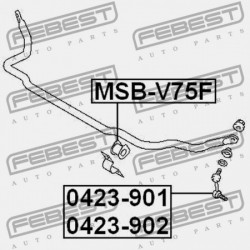 ELSŐ STABILIZÁTOR PERSELY MITSUBISHI PAJERO/MONTEROLONG V70 2000.02-2006.12 G.EXP MR374520