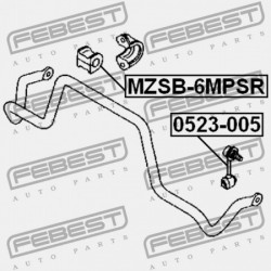 HÁTSÓ STABILIZÁTOR PERSELY KIVONT GP9A-28-156