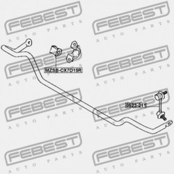 HÁTSÓ STABILIZÁTOR PERSELY MAZDA CX-7 ER 2007-2009 EU EH48-28-156A