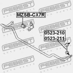 HÁTSÓ STABILIZÁTOR PERSELY MAZDA CX-7 ER 2007-2009 EU EG21-28-156A