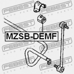 ELSŐ STABILIZÁTOR PERSELY MAZDA DEMIO DY 2002-2005 JP D350-34-156D