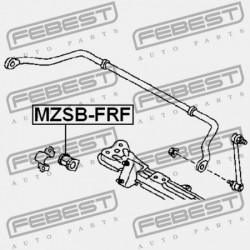 ELSŐ STABILIZÁTOR PERSELY MAZDA BONGO FRIENDEE SG 1995-2001 JP S10H-34-156A