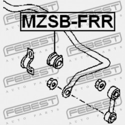 HÁTSÓ STABILIZÁTOR PERSELY MAZDA BONGO FRIENDEE SG 1995-2001 JP S10H-28-156