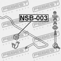 ELSŐ STABILIZÁTOR PERSELY NISSAN PRIMERA P11E 1996.06-2002.01 EL 56243-30R10
