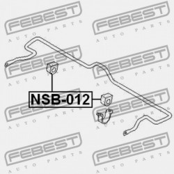 ELSŐ STABILIZÁTOR PERSELY NISSAN SUNNY B14 1994.01-1999.08 JP 54612-60Y00