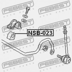 ELSŐ STABILIZÁTOR PERSELY KIVONT 54613-5V002