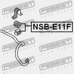 ELSŐ STABILIZÁTOR PERSELY NISSAN TIIDA JPN MÁRKA C11 2005.08-2012.06 GL 54613-ED001