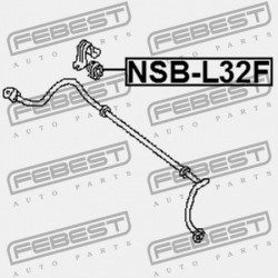 ELSŐ STABILIZÁTOR PERSELY NISSAN ALTIMA L32 2006.10-2012.05 KB. 54613-JA10A