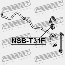 ELSŐ STABILIZÁTOR PERSELY NISSAN QASHQAI J10E 2006.12-2013.12 EL 54613-JD02A