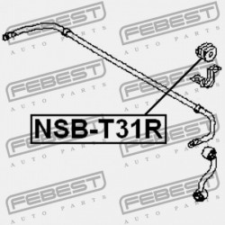 HÁTSÓ STABILIZÁTOR PERSELY NISSAN X-TRAIL RUSMAKE T31R 2009.10- EL 54613-JG15C