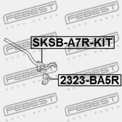 HÁTSÓ STABILIZÁTOR PERSELY KÉSZLET SKODA OCTAVIA 2013- CZ 5Q0511305BL